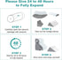 Set 4PCS, 20" Hansleep Bed Wedge Pillow for After Surgery Post Surgery Pillow for Sleep Apnea and Acid Reflux Relief