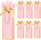 ZJHiome 6 Pack Wine Gift Bags with Tissue Paper Wine Bottle Paper Bags