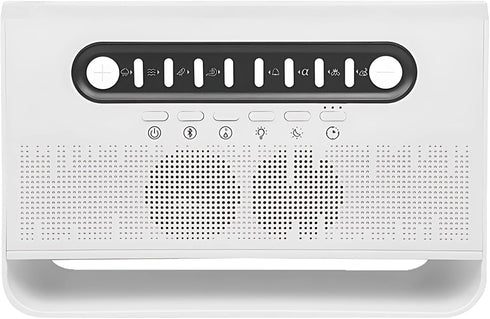 Kronabelle Flame Diffuser and White Noise Humidifier, Essential Oil Aromatherapy Machine, Wireless Speaker,