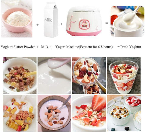 ljhnba 1 10 1 Packets 0.35 Probiotic Yogurt Starter Bifidobacterium Yogurt Starter Culture Box Containing Each Grams