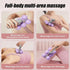 Konbison Muscle Roller Stick for Legs & Back, Silent Portable Massage Roller Ball, Deep Tissue Calf, Neck Massager