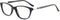 OCCI CHIARI Thin TR90 Rectangular Anti Blue-Ray Reading Glasses for Women (D-Black, 3.0) - 1.0 to 3.0