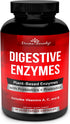 Digestive Enzymes with Probiotics & Prebiotics, 90 Vegetarian Capsules for Healthy Digestive Tract