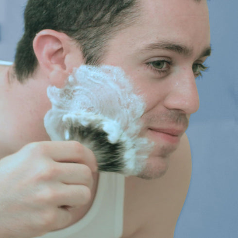 Shaving Cream for Men, Orange Sandalwood, Prevents Shaving Irritation, Generates Rich Lather for Smoothest Shave