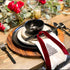 Velvet Ribbon 15 Yards 1 Inch Single Face Black, Perfect for Wedding, Gift Wrapping, Christmas Wreath, Hair Bows &