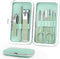 Manicure Set Personal Care Nail Clipper Kit - 9 Pieces Grooming Set, Gift for Friends and Family