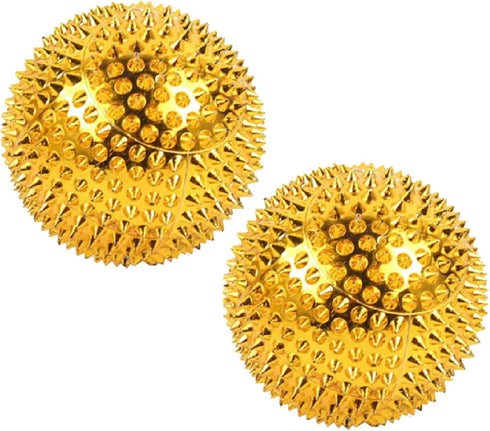 Kavolet 2pcs (56mm #G2) Massager Ball Acupressure Active Massager Spiky Hard Massager for Hand Foot Neck Back Shoulder