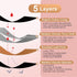 ToVii Leak Proof Period Underwear for Women Heavy Flow Washable Plus Size Period Panties Washable Incontinence