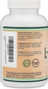 L-Serine Capsules, 2000mg Servings, 180 Count - Amino Acid for Serotonin Production & Brain Support, Third Party Tested