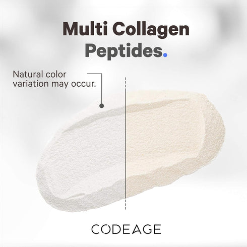 Codeage Multi Collagen for Women & Men, Biotin 10000mcg, Protein Powder with Vitamin C, D3, 11.5oz