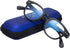 EYEGUARD Blue Light Glasses for Kids, Anti Glare Computer Glasses, Spring Hinges, 3-8 Years Old, Blue