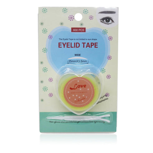 Pro 600 Pcs Makeup Breathable Eyelid Tape, Invisible Double Fold Shadow Sticker Tool