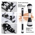 Oneleaf Dual-ended Makeup Brushes Set for Professional Makeup Artists