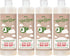 Rebel Green Super Deluxe Dish Soap - Natural Dishwashing Soap - Liquid Dish Detergent - Sustainable Dish Liquid Scented with Chai Tea - (16 oz Bottles, 4 Pack)