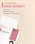 DERMAL Wine Collagen Essence Korean Facial Mask, Pack of 10, Hydrating & Revitalizing Sheet for Tired Skin