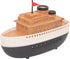 Thoughtalk Wood-Look Cartoon Boat Ornament Oil Diffusers with 300ml Capacity for Large Rooms,