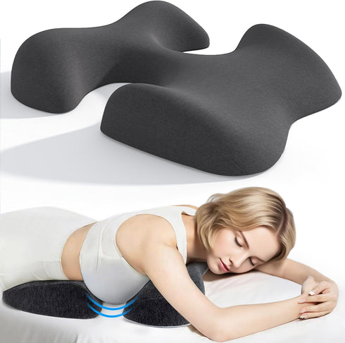 KONOVOLY Breast Pillow for Massage, Women's Massage Bolster Face Down Pillow for Sleeping