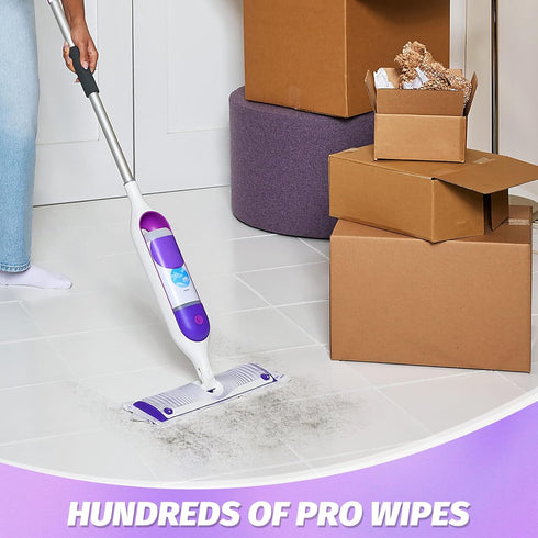 LYASILGC 10 Pack) Disposable Power Mop Pads Refills for Swiffer PowerMopMulti-Surface Mopping Pad Refills for Floor