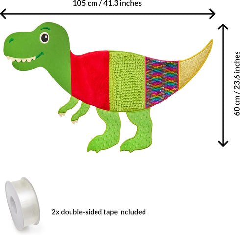 Sensory Wall Panel for Kids | Touch, Feel & Learn | Dinosaur Sensory Room Toys | Activity Play Panels | Wall Busy Board