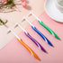 WLLHYF 4 Pcs Tuft Toothbrush Tufted Brush, Interspace Toothbrushes End-Tuft Tapered Toothbrush Soft Orthodontic
