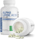 Bronson Alpha Lipoic Acid 600 MG - 120 Vegetarian Capsules (60 Servings) for Antioxidant Health & Free Radical
