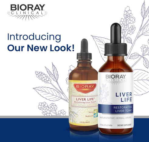 BIORAY Clinical Liver Life - 2 fl oz Supplement for Strengthening Liver Structure & Function, Non-GMO, Vegetarian