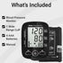 Automatic Blood Pressure Machine - Upper Arm Digital Pulse Monitor with Large LCD Display