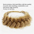 TOECWEGR Synthetic Hair Braided Headband, Classic Wide Strands Wedding Fluffy Braids Wig Band