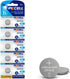 PKCELL 5 Pack CR1616 3V Lithium Battery CR 1616 Battery for Car Key