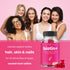 Hair Skin & Nails Gummies, Biotin with Collagen & Keratin, 5000mcg Biotin Beauty Complex, 120 Count