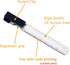MAGDEPO 2X Bar Magnifying Ruler, 6" with Guiding Line & Mini Line Magnifier Clip for Reading Small Prints