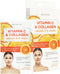 Vitamin C and Collagen Under Eye Patches, Anti-aging & Firming Pads for Dark Circles, 5 Pairs