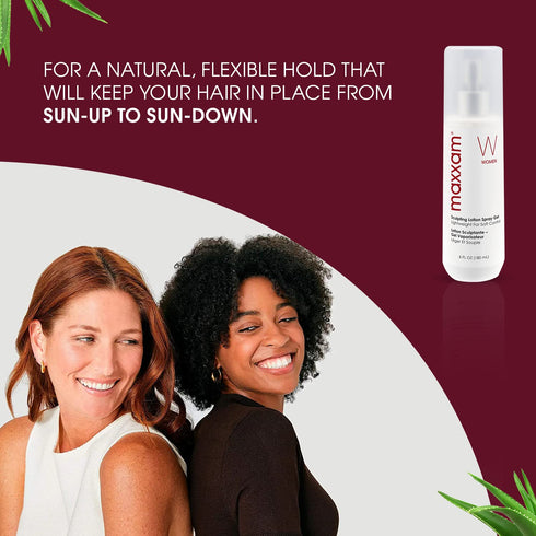 Maxxam Full Control Flexible Hold Sculpting Spray Gel, UV Protection, Alcohol Free Formula 6 Fl Oz