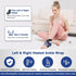 AOBOCO Ankle Heating Pad for Plantar Fasciitis Relief, Upgrade Ankle Brace for Neuropathy Pain, Heated Foot Wrap with