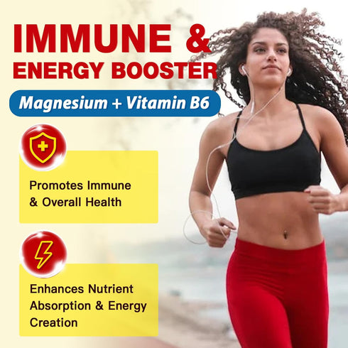 Magnesium Complex Supplement 500mg, 10 in 1 - Magnesium Glycinate, Citrate, Malate, Plus More with Vitamin D3 & Zinc