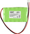HQRP Backup Battery, 2100mAh High Capacity, Compatible with ADT 300-03866 LYNXRCHKIT-SHA Replacement