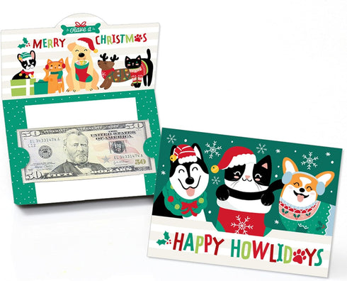 Big Dot of Happiness Christmas Pets - Cats and Dogs Holiday Party
