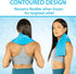 Arctic Flex Neck Ice Pack, Cold Compress Shoulder Therapy Wrap, Reusable Medical Freezer Gel Pad for Swelling, Injuries