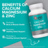 Qunol Calcium 3 in 1 Tablets, 270 Count with Calcium, Magnesium & Zinc for Immune Support and Bone Health