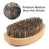 Wave Brush Medium Boar Bristles Hair Brush, Designed for Thin and Normal Hair, Great for 360 Waves