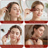 Yuanchu 4-in-1 Natural Sandalwood Gua Sha Massage Tool, Scalp Massager Comb for Head Face Eye Nose Body Stress Relief