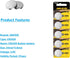 50 Pack Lithium CR2450 3V Batteries, 600mAh CR 2450 Battery