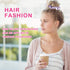 Whaline Neon Scrunchies, Summer Velvet Hair Bobble Elastics Hair Bands for Girls, Women (Neon Color)