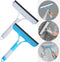 HTOOLPRO 2 Pack All-Purpose Shower Squeegee for Shower Glass Door, Shower Glass Cleaner