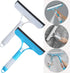HTOOLPRO 2 Pack All-Purpose Shower Squeegee for Shower Glass Door, Shower Glass Cleaner