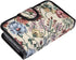 Floral Pill Case Box - 14 Day Pill Holder & Medication Organizer, Travel Case with 4 Compartments for Each Day