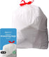 Amazon Basics Flextra Tall Kitchen Drawstring Trash Bags, 13 Gallon, 50 Count, 10% Post Consumer Recycled