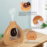 Waterless Essential Oil Diffuser Set, Cordless, 3 Timer Settings, Battery Operated for Bedroom, Yoga Studio, Bathroom,