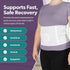 BraceAbility Umbilical Hernia Belt - Abdominal Binder Truss with Compression Pad for Navel, Ventral, Hiatal Relief