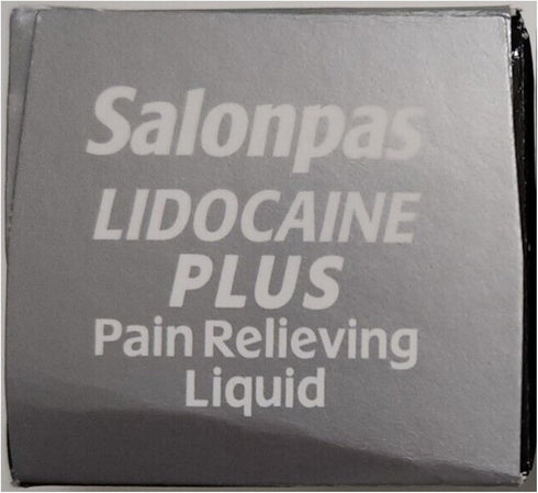 Salonpas LIDOCAINE Plus Liquid, Pack of 4